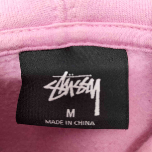 ステューシー Stussy 2 BAR HOODIE オーバルロゴ刺繍 プルオーバーパーカー メンズ import:M