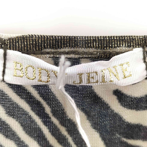 BODY JEINE ゼブラ柄 ラメ レース キャミソール Y2K レディース JPN:M
