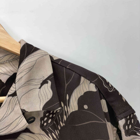 バッズプール BUDSPOOL × GAKKIN 25SS 浮蓮華 Floating Lotus HAWAIIAN SHIRT 開襟 オープンカラー ハワイアン アロハ シャツ レーヨン 100% メンズ JPN:L