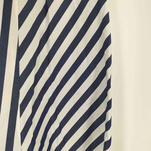 ユナイテッドアローズ UNITED ARROWS ロンドンストライプ パネル マーメードフレアスカート レディース 36