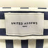 ユナイテッドアローズ UNITED ARROWS ロンドンストライプ パネル マーメードフレアスカート レディース 36