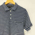 バナナリパブリック BANANA REPUBLIC 90-00S 鹿の子ボーダーポロシャツ メンズ import:M