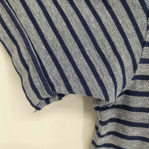 バナナリパブリック BANANA REPUBLIC 90-00S 鹿の子ボーダーポロシャツ メンズ import:M