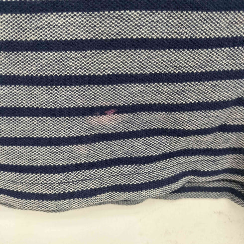 バナナリパブリック BANANA REPUBLIC 90-00S 鹿の子ボーダーポロシャツ メンズ import:M