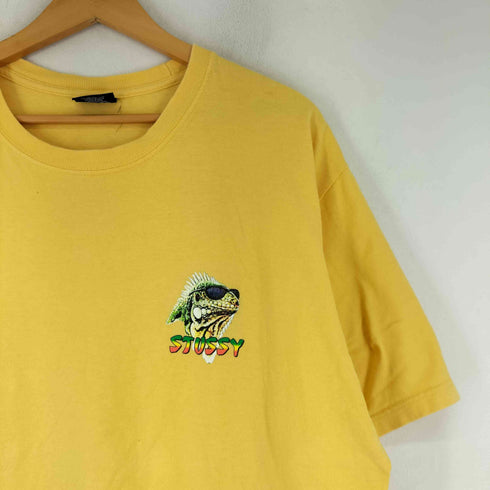 ステューシー Stussy NO BAD DAYS TEE レプタイルプリント 半袖 Tシャツ メンズ import:L