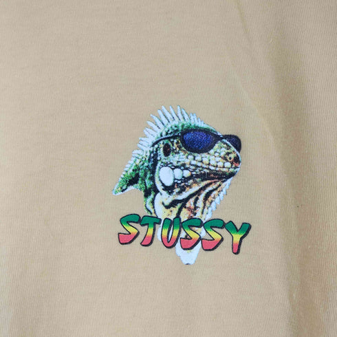 ステューシー Stussy NO BAD DAYS TEE レプタイルプリント 半袖 Tシャツ メンズ import:L