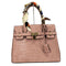 cat allamanda クロコダイル型バッグ 2Way ハンドバッグ レディース