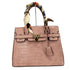 cat allamanda クロコダイル型バッグ 2Way ハンドバッグ レディース