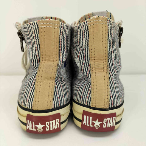 コンバース CONVERSE ALL STAR DENIM Z HI サイドジップ ヒッコリー ハイカット スニーカー レディース JPN:24