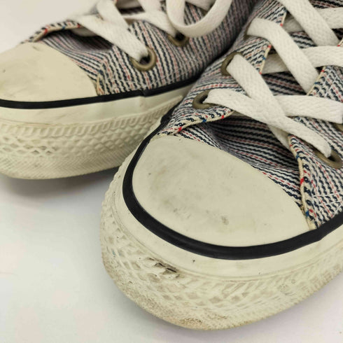 コンバース CONVERSE ALL STAR DENIM Z HI サイドジップ ヒッコリー ハイカット スニーカー レディース JPN:24