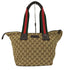 グッチ GUCCI GGキャンバス シェリーライン トートバッグ ハンドバッグ GGcanvas Sherryline totebag handbag レディース