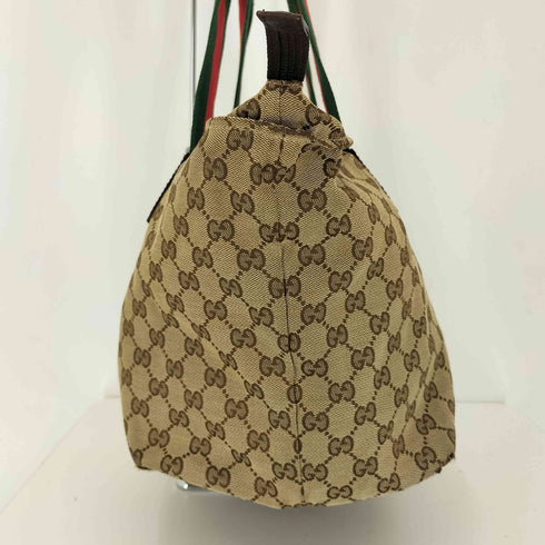 グッチ GUCCI GGキャンバス シェリーライン トートバッグ ハンドバッグ GGcanvas Sherryline totebag handbag レディース