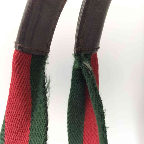 グッチ GUCCI GGキャンバス シェリーライン トートバッグ ハンドバッグ GGcanvas Sherryline totebag handbag レディース