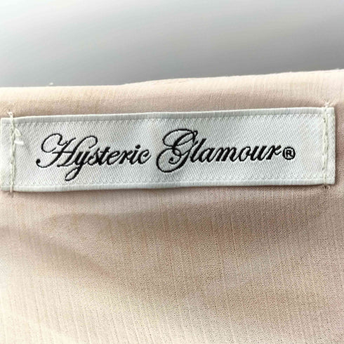 ヒステリックグラマー HYSTERIC GLAMOUR 総柄 フリル リボン キャミソール レディース FREE