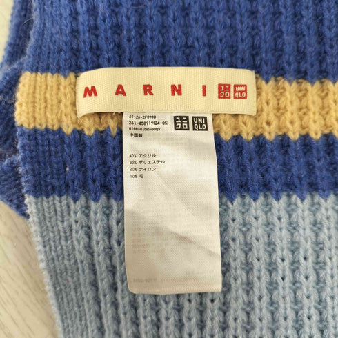 マルニ MARNI ポップコーンニットフードストール レディース 206X24.5cm