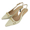 チャールズアンドキース CHARLES&KEITH ホースビット ポインデッドトゥスリングバックパンプス レディース JPN:36