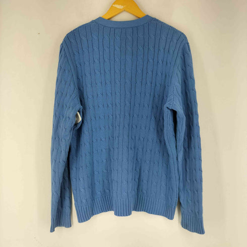 ポロラルフローレン POLO RALPH LAUREN スモールポニー刺繍 ケーブルニット カーディガン メンズ JPN:XL