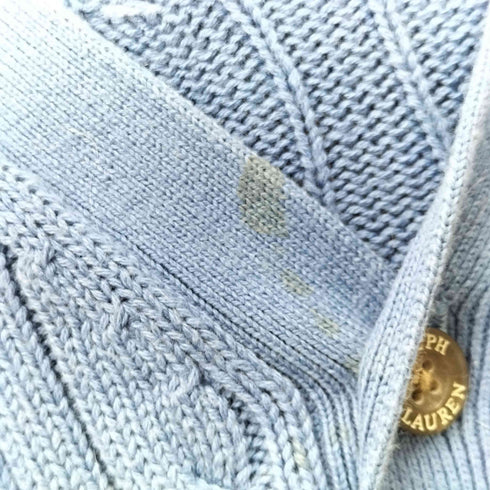 ポロラルフローレン POLO RALPH LAUREN スモールポニー刺繍 ケーブルニット カーディガン メンズ JPN:XL