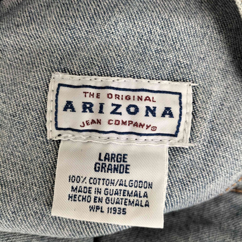 アリゾナジーン ARIZONA JEAN ペインター デニムオーバーオール メンズ L