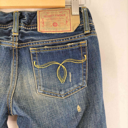 マウジー moussy フレアデニムパンツ Y2K レディース 24