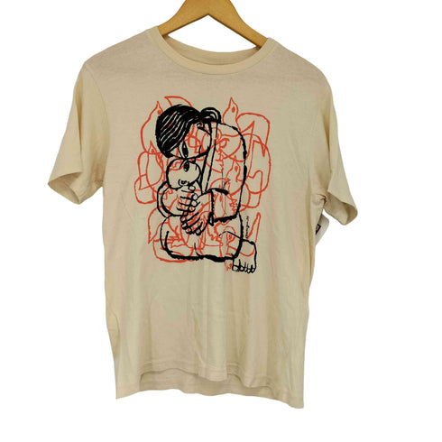 アート Tシャツ 母子像 メンズ JPN:M