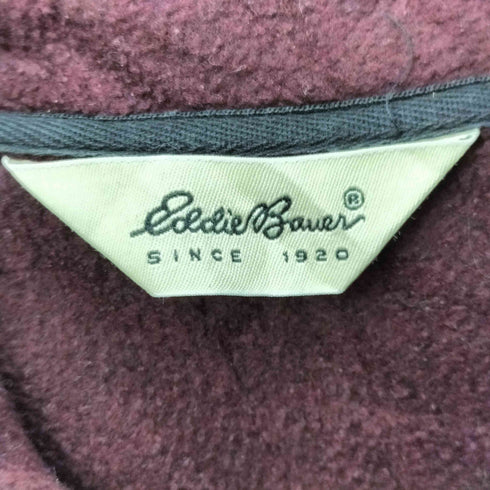 エディーバウアー Eddie Bauer 白タグ フリース フルジップジャケット レディース JPN:XS