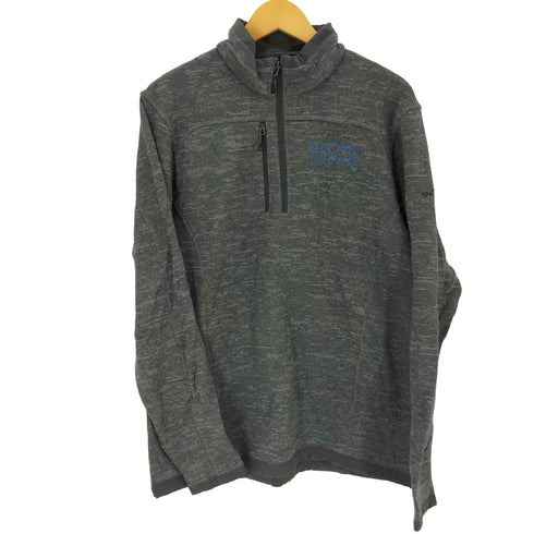 エディーバウアー Eddie Bauer ハーフジップ プルオーバージャケット 企業ロゴ メンズ JPN:L