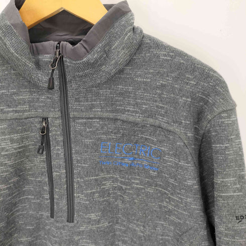 エディーバウアー Eddie Bauer ハーフジップ プルオーバージャケット 企業ロゴ メンズ JPN:L