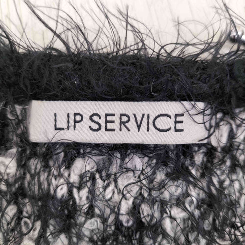 リップサービス LIP SERVICE ジップアップ ニット レディース