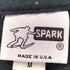 SPARK USA製 ロゴプリント Tシャツ レディース JPN:M
