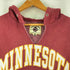 スティーブ バリース STEVE&BARRYS MINNESOTA 襟元カットオフ プルオーバーパーカー メンズ JPN:M