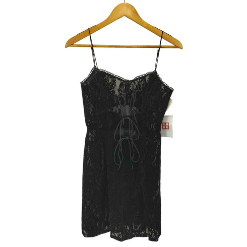 スライ SLY 24AW FROCKY LACE RIBBON フロッキー レース リボン レディース FREE