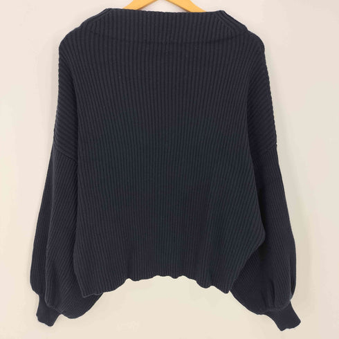 フレッドペリー FRED PERRY ボリュームスリーブ モックネックニット プルオーバー レディース 10