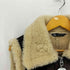 ザラ ZARA ムートン ダブルフェイス クロップド ベスト レディース import:S