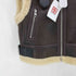 ザラ ZARA ムートン ダブルフェイス クロップド ベスト レディース import:S