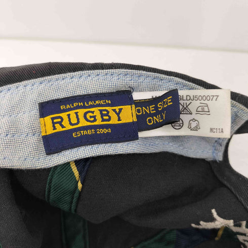 ラグビーラルフローレン Rugby Ralph Lauren スカルボーン 刺繍 6パネルキャップ メンズ