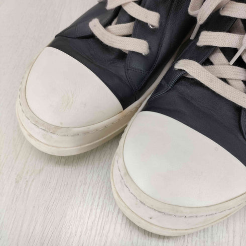 リックオウエンス RICK OWENS Ramones Sneaks ラモーンズ スニークス レザー ハイカットスニーカー メンズ 44