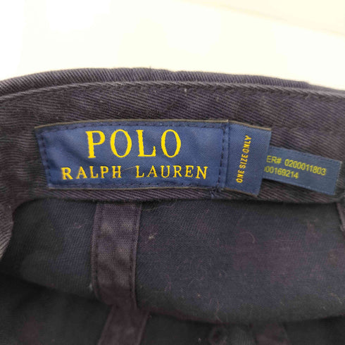 ポロラルフローレン POLO RALPH LAUREN ポニー刺繍 6パネルキャップ メンズ