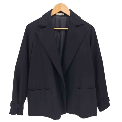 オーラリー AURALEE 17AW ウエストベルト ウール ジャケット メンズ JPN:1