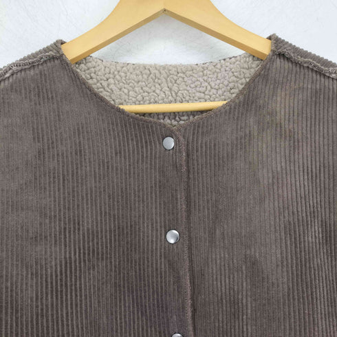 アイテムズアーバンリサーチ ITEMS URBAN RESEARCH ボアコーデュロイリバーシブルジャケット レディース FREE