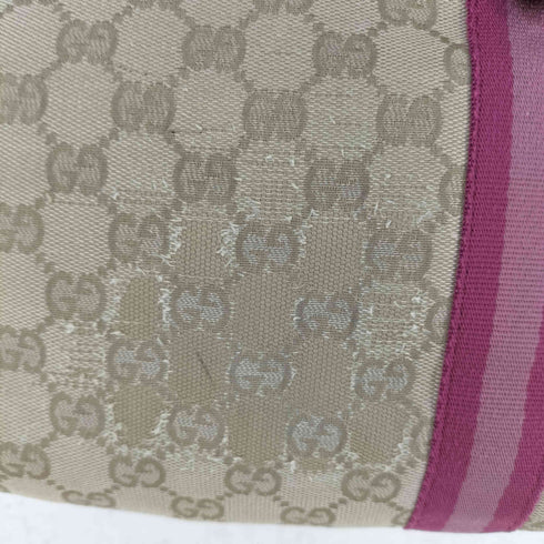 グッチ GUCCI ggキャンバス トートバッグ チャーム付き gg canvas tote bag with charm レディース