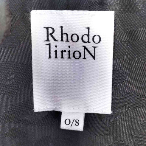 ロドリリオン RhodolirioN 25AW Frill Stand Collar Shirt Leopard レディース O/S