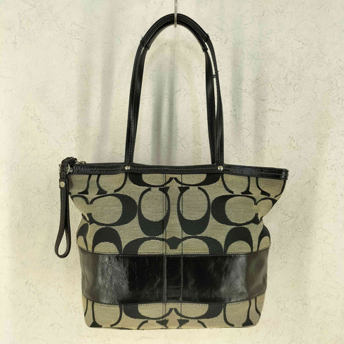 コーチ COACH シグネチャー トートバッグ ハンドバッグ signature totebag handbag レディース