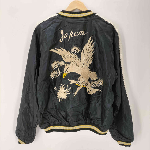 テイラートウヨウ TAILOR TOYO テーラー東洋 Lot No. TT15491-119 Mid 1950s Style Acetate Souvenir Jacket WHITE EAGLE × GOLD DRAGON メンズ JPN:XL