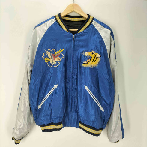 テイラートウヨウ TAILOR TOYO テーラー東洋 Lot No. TT15491-119 Mid 1950s Style Acetate Souvenir Jacket WHITE EAGLE × GOLD DRAGON メンズ JPN:XL