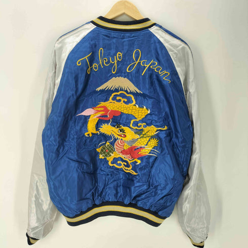 テイラートウヨウ TAILOR TOYO テーラー東洋 Lot No. TT15491-119 Mid 1950s Style Acetate Souvenir Jacket WHITE EAGLE × GOLD DRAGON メンズ JPN:XL