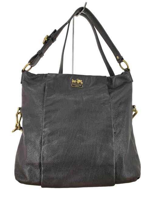 コーチ COACH 2WAY レザー ハンドバッグ ショルダーバッグ leather handbag shoulderbag レディース