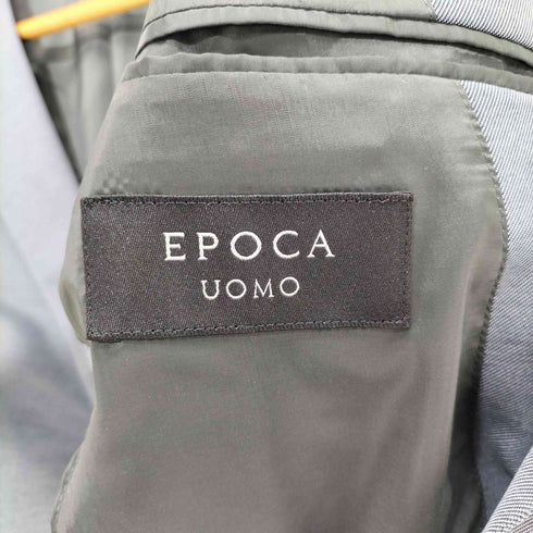 エポカウォモ Epoca uomo コットン 2B 背抜き テーラードジャケット メンズ JPN:46