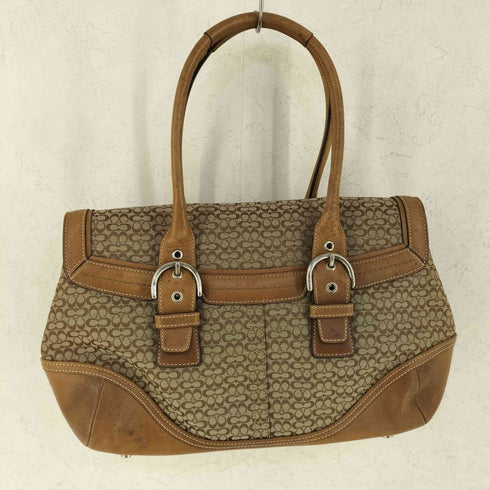 コーチ COACH ミニシグネチャー ハンドバッグ mini signature handbag レディース