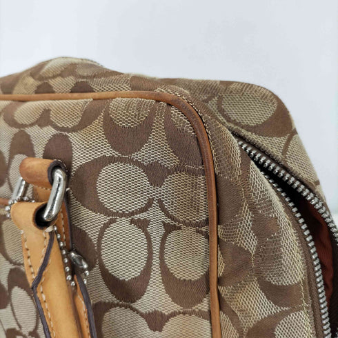 コーチ COACH シグネチャー ハンドバッグ signature handbag レディース